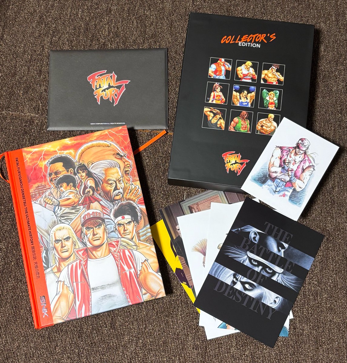Bitmap Booksから餓狼本届きました！ 大変ボリュームのある一冊で結構
