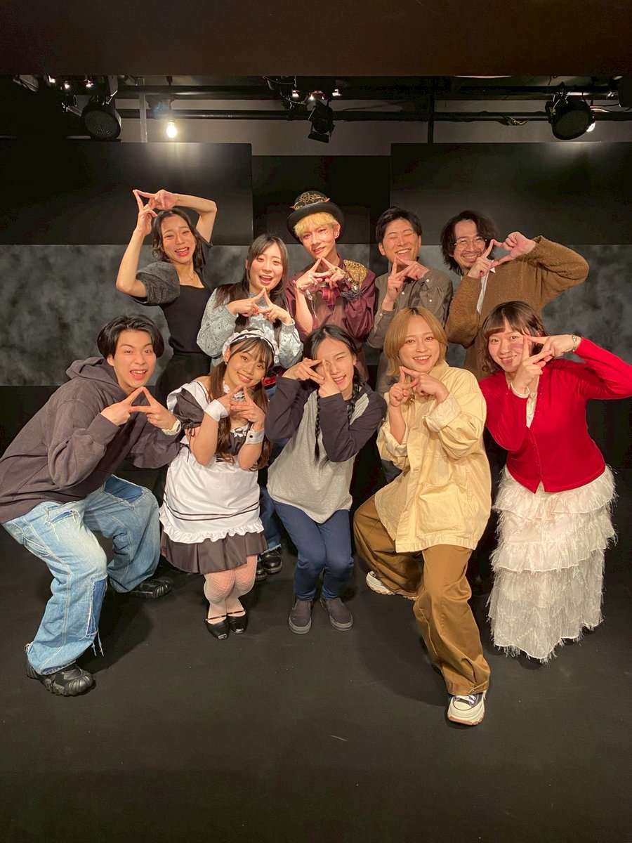 9kt_o's tweet photo. #あっとほーむ #すイッち
幕が下りました！

ご観劇くださった皆様、誠にありがとうございました🙇
少しでも楽しんでいただけていたら幸いです

A班はお三方の孝彦と作品を創らせてもらうという贅沢レア体験でした

関わってくださった皆様に大感謝

またどこかで👋

A班　美和子役
いそのさやか https://t.co/q6S4UMJbeS
