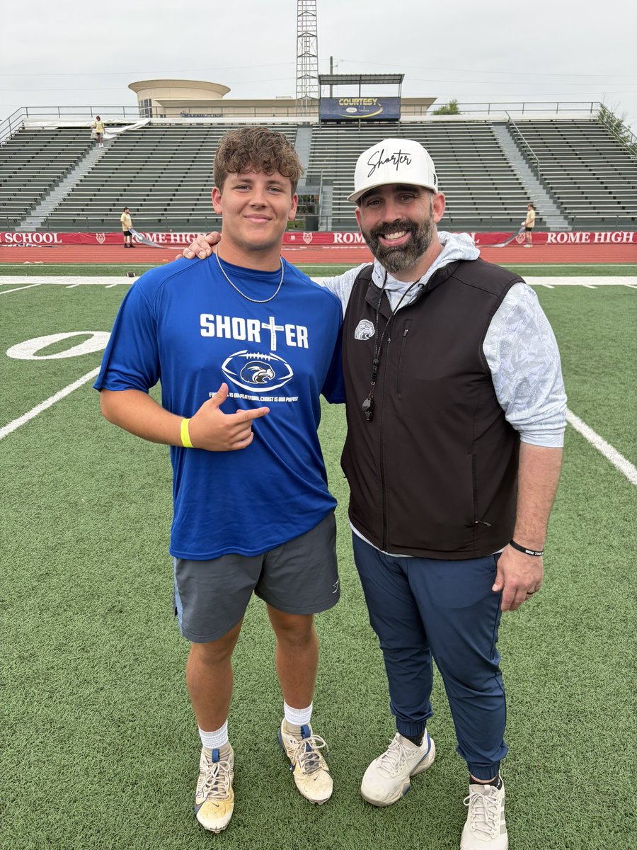 HollandWes17912's tweet photo. It was great to attend @Shorter_FB for a camp today. I learned a lot and loved being able to compete. Thank you to all the coaches who helped me improve on my skill! @coachmorrison58 

@KyleRouton @ArabFBall @Alabama_Varsity @AL_Recruiting @SouthAlabamaFB @NUFBFamily @CoachDietlSU @DownSouthFb1 @JaxStateFB @coach_thartley @CoachJoMarshall @AuburnFootball @UAB_FB @AlabamaFTBL @sixstarfootball @Delaware_FB @Pitt_FB @MT_FB @UC_Recruiting @247recruiting @PrepRedzoneAL @matt_reida @BallCoachHP @One11Recruiting @DrewSwinney5 @MercerFootball @TroyTrojansFB @HallTechSports1 @Coach_JoeyWhite @CoachJEtheredge @kennesawstfb @UNAFootball @UncommittedStud @CycloneFB @coach_hadac @AKnightsSports @mosesk225