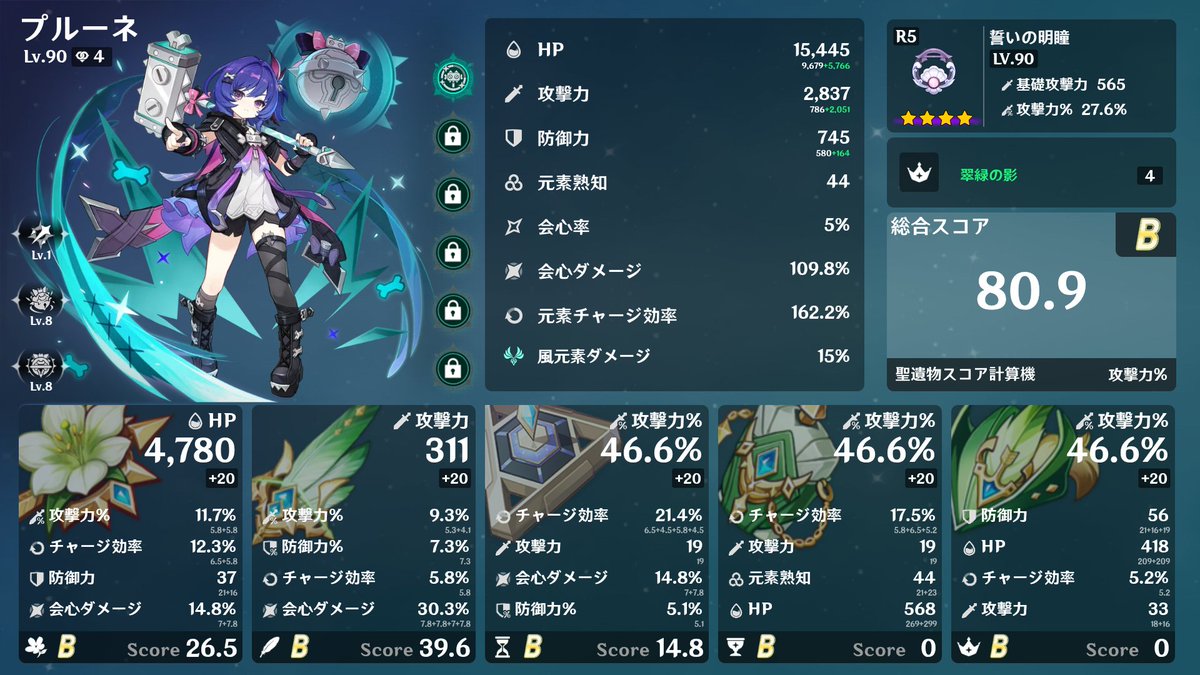 hentaisango's tweet photo. 1凸だとなかなか攻撃力4000きついのw

#原神 https://t.co/0nhuNueBpI