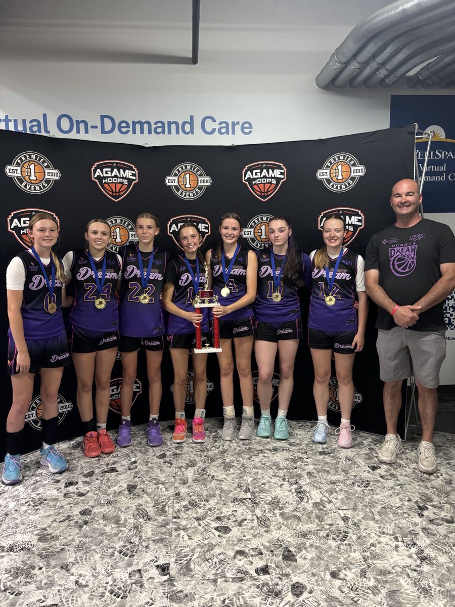 duboisdreambc's tweet photo. Congratulations to our Dream Boys &amp; Girls Teams who went undefeated bringing home gold at the Summer Mayhem Classic! All of our teams battled to the very end and we could not be more proud of our groups for representing the Dream so well to end the Spring Travel Season🏆🏀💜 https://t.co/lgThiMF67y