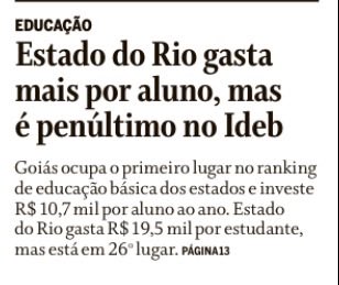 eduardopaes's tweet photo. Tão simples de entender o porquê:  a turma do Cláudio Castro, especialmente seu time na Alerj, se dedicou a roubar na educação.  Com obras, com livros desnecessários e com “kits” de tecnologia que iriam “modernizar “ o ensino de nossos jovens.  O resultado não poderia ser outro.
E é essa turma que quer continuar assaltando o Estado.  Vai vendo!
DIRETAS JÁ!