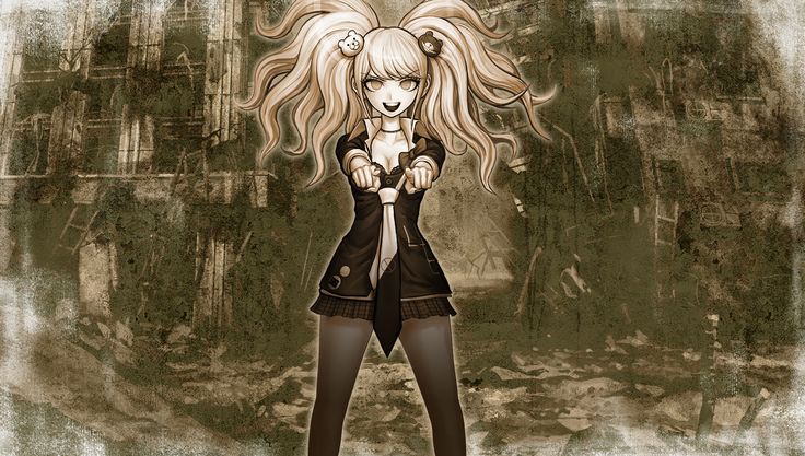 VenusTrouzer's tweet photo. Back on this stupid Kokichi image it looks like he's trying to imitate his fucking mom or something. Yes this is the BEAUTIFUL Junko Enoshima and her ugly fucking son https://t.co/bud7lyvPiI