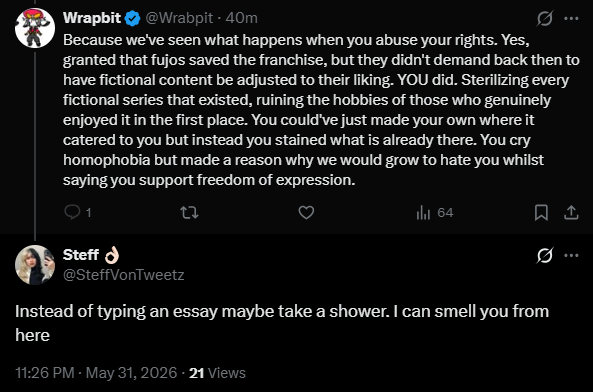 Wrabpit's tweet photo. Gays really are a gender of defeat, hypocrisy, and liars. https://t.co/wWYdaIm7go
