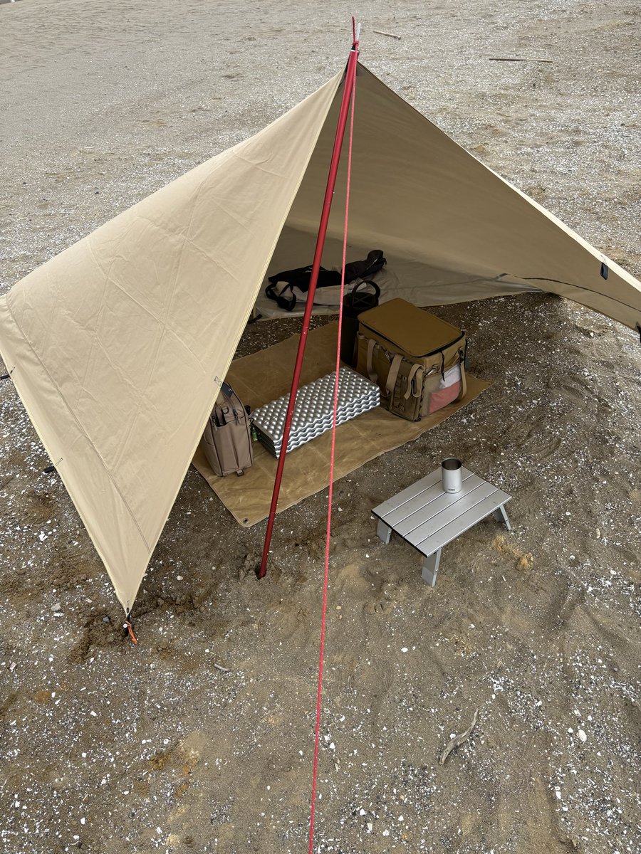 xtakarip's tweet photo. #ソロキャンプ
デイキャンでは基本タープの試し張り⛺️ https://t.co/AIRE7FpWyG