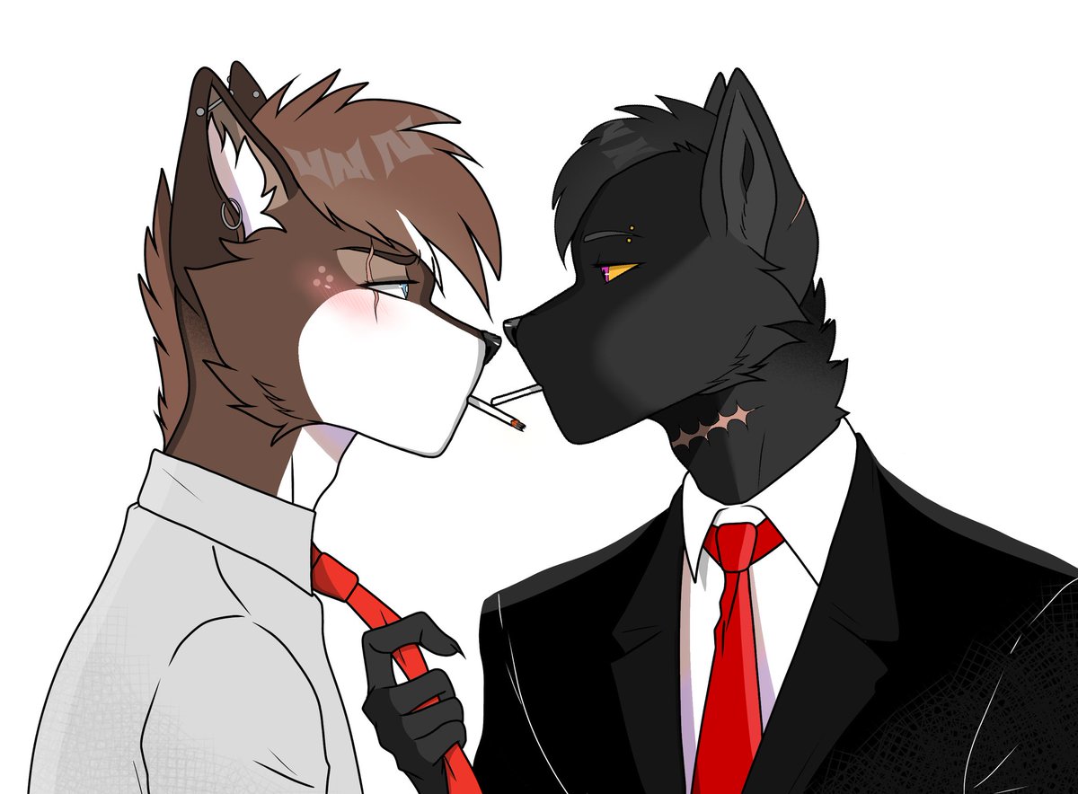 RavenGame_art's tweet photo. 🤎🖤🚬🧱😳
#OC #furryart #BL https://t.co/L2Tx9Q4VNC