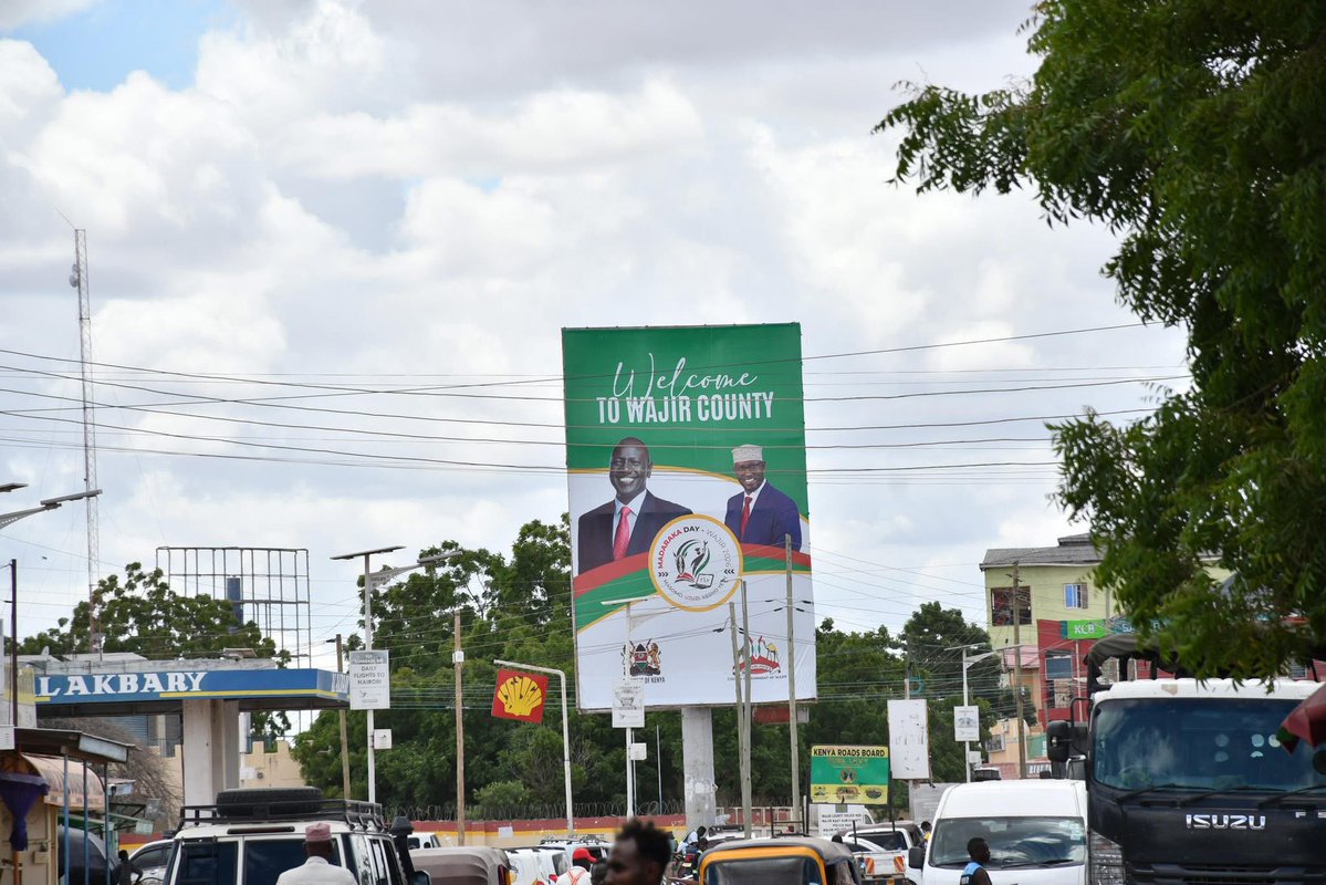 AlmamyMoha_'s tweet photo. PHOTOS: Wajir is fully prepared for the #MadarakaDay2026 celebrations. 

#MadarakaDayInWajjr https://t.co/5XBBkVCGVl