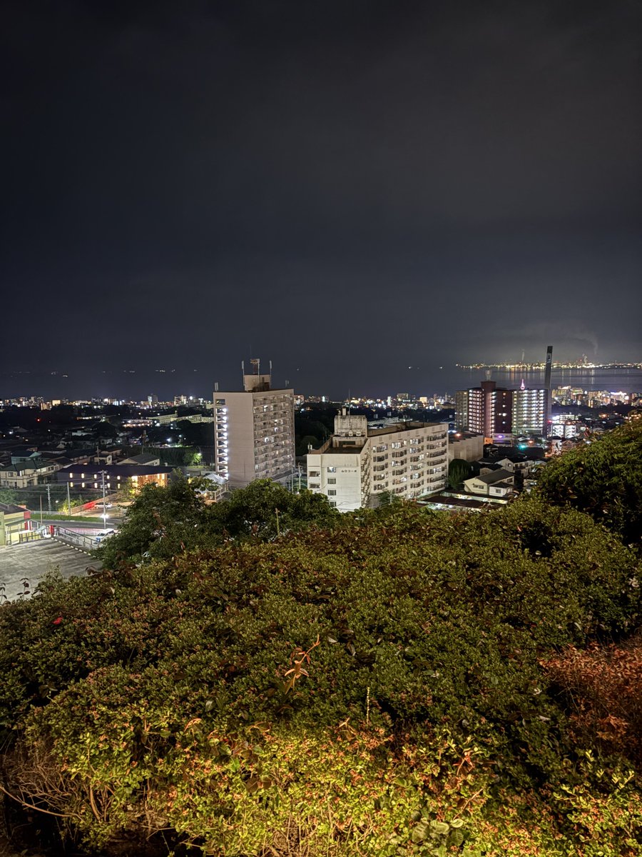 midukishion's tweet photo. 別府の夜景 https://t.co/vgXw23LrfQ