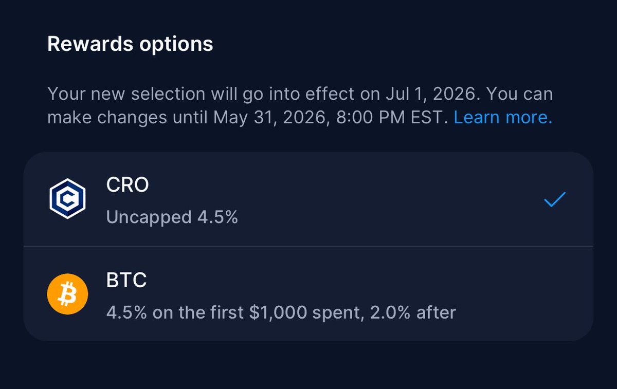 tslanerd's tweet photo. @cryptocom It’s insane good https://t.co/gba5xOYsy8