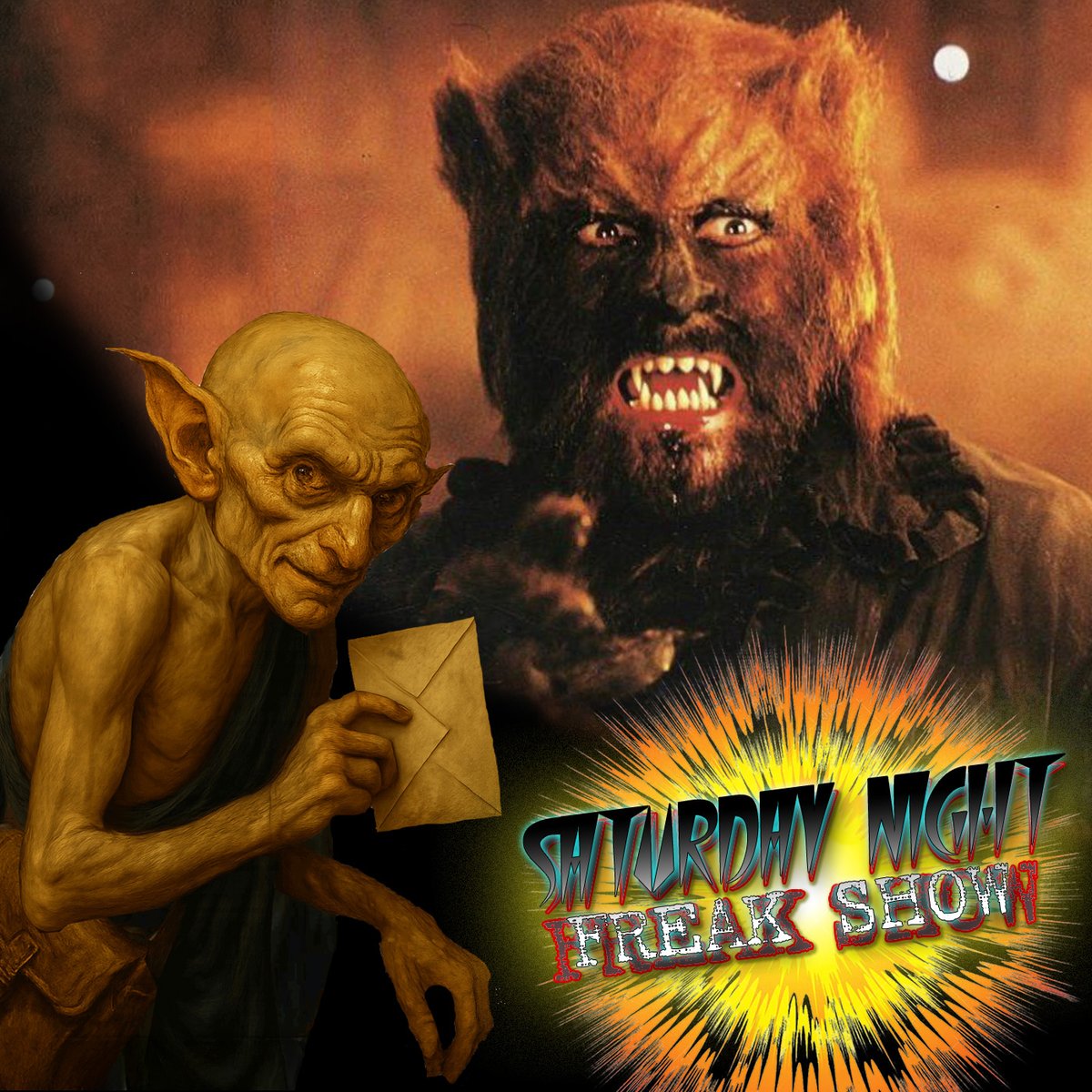 SatFreakShow's tweet photo. IGOR'S MAILBAG: This weekend we're celebrating Spain's Lon Chaney Jr himself, Paul Naschy, with NIGHT OF THE WEREWOLF (1983). Leave us a question or comment and we'll read it on our show! https://t.co/dLjZV1GEyQ