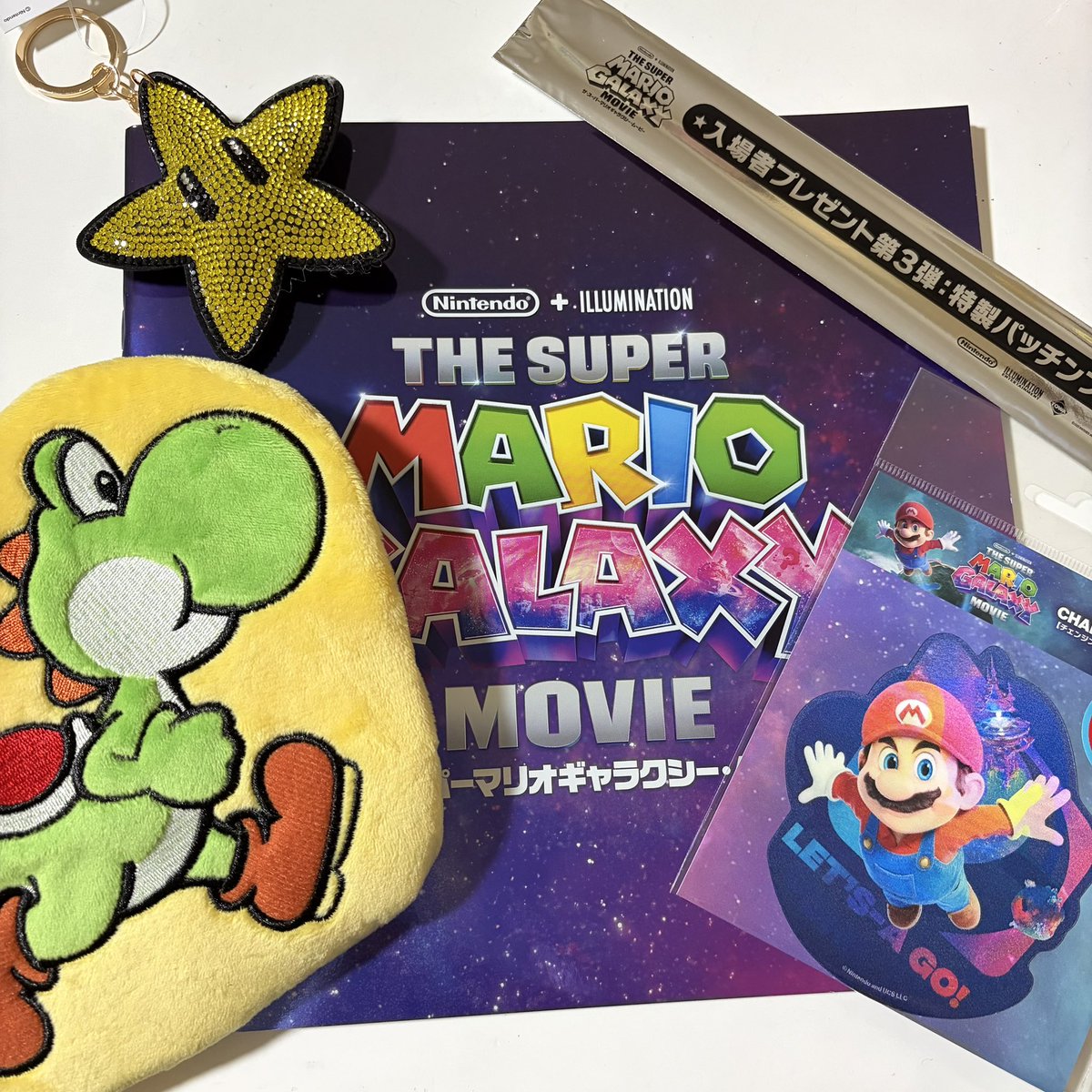 GreendropStar's tweet photo. 5/30にブラウシと映画デートで
マリオギャラクシー観に行った🤭🍿
ヨッシー可愛すぎるし‼︎🤤💚
あとフォックスLOVE❤️🥰🦊🪐✨ https://t.co/5rqijJtH3j