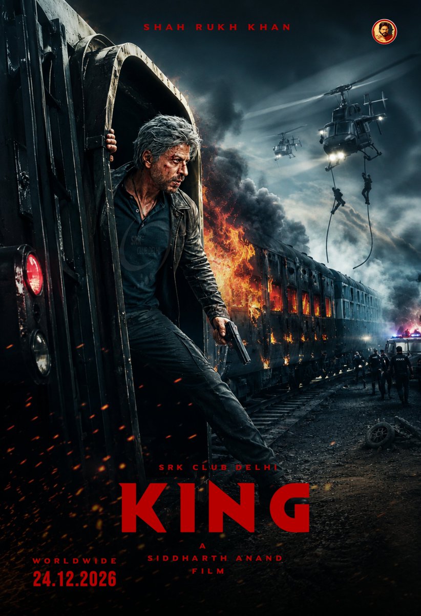 SRKClubDelhi's tweet photo. The Aura is Dangerous. The legacy is untouchable.๐
One Man One Mission One KING ๐
When the stakes rise, the #KING rises higher.๐ซ
24.12.2026 โ The world won't be ready for what's coming.โจ๏ธ
@iamsrk @justSidAnand @RedChilliesEnt
#SRK #ShahRukhKhan #SRKClubDelhi #KingKhan https://t.co/cZHcHf8Bni