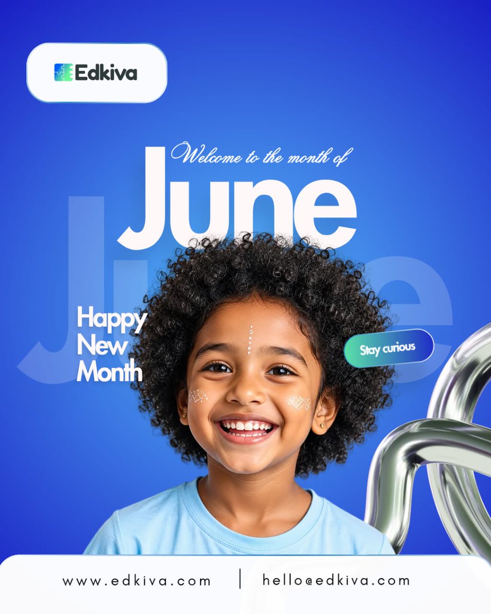 Edkiva_'s tweet photo. Happy New Month! ☀️

June is here. New month. New mindset. Same mission.

Half the year is behind us, but the best part is still ahead.

Let's make this one count. ❤️

#Edkiva #HappyNewMonth #June https://t.co/CtINcGO8R9