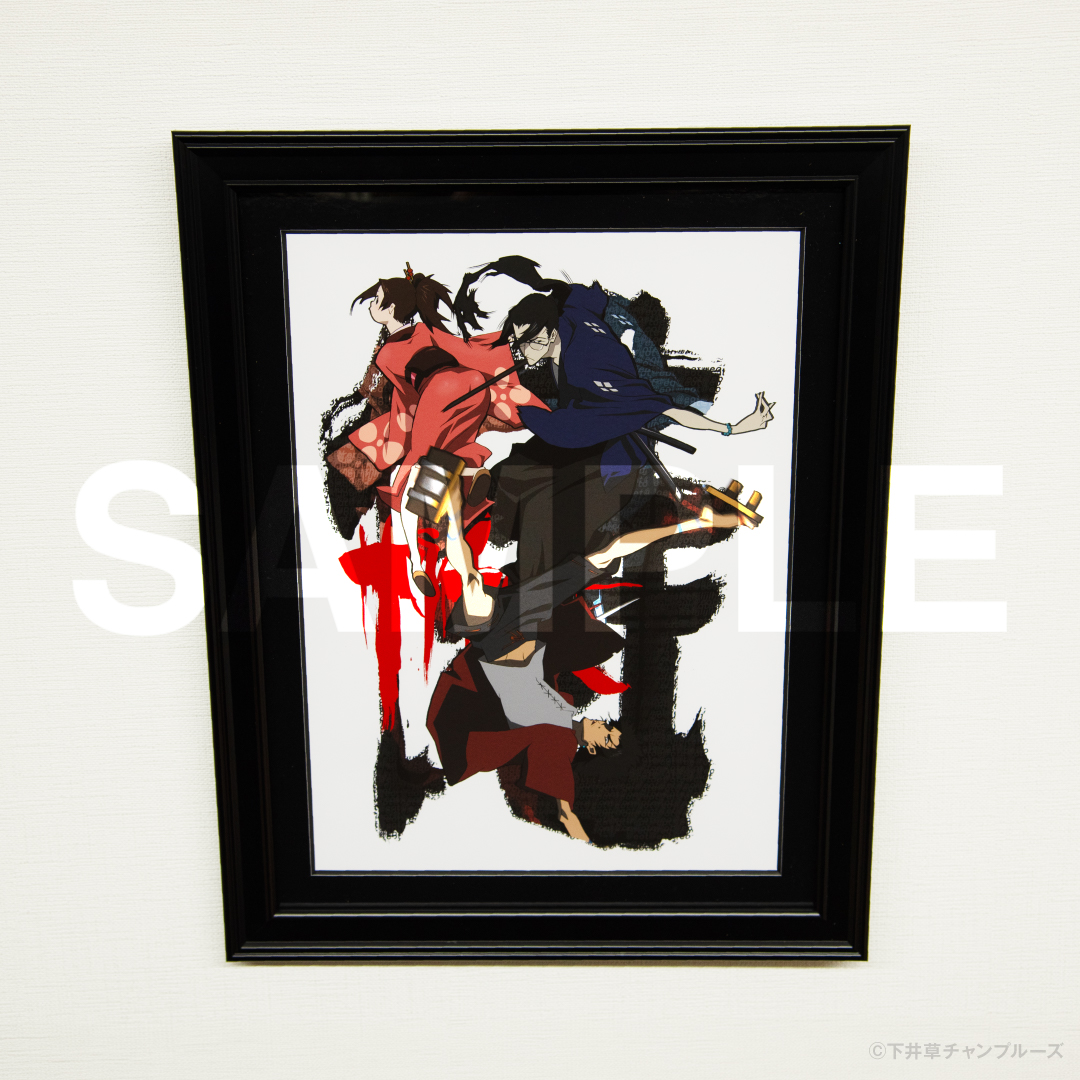 ぷるぷる侍心の部屋含む二作品　　絵画原画 ◤新商品紹介◢ 『#サムライチャンプルー』POP UP SHOPより、 「キャラ