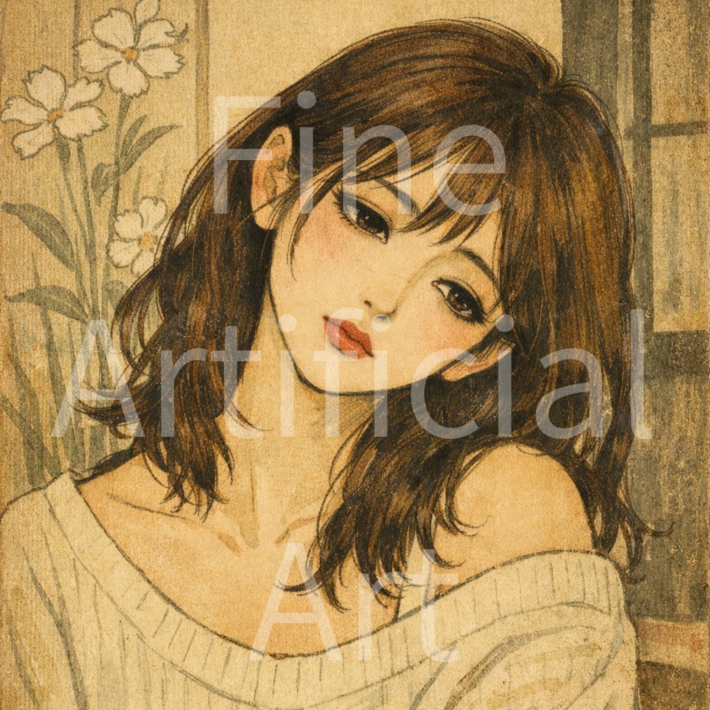 y67780's tweet photo. A Yumeji-style beauty lost in thought
(Link in bio)
#DigitalArt #Artist #Collections #NFT #AI️️️️️️️️️️️️️️️️️️️️️️️️️️️️️️️️️️️️️️️️️️️️️️️ https://t.co/s3QRIPAs1P