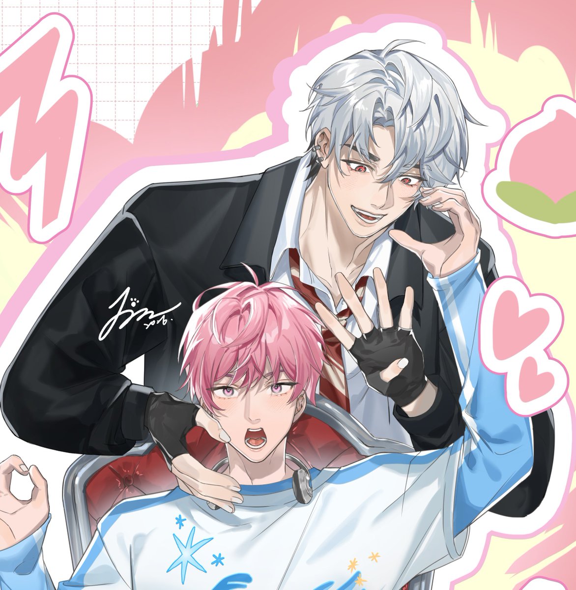 「ご依頼ありがとうございました #PLAVE #은호 #밤비」|Jiaoのイラスト
