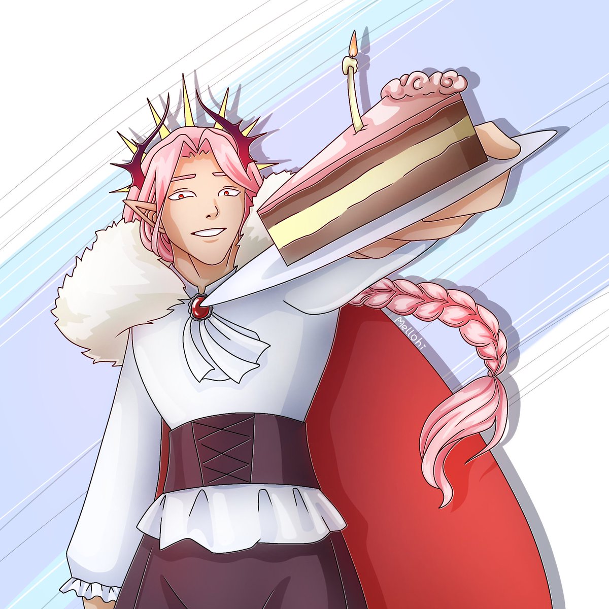 mellohi_art's tweet photo. Happy Birthday Techno 🎊#technobladefanart #technoblade https://t.co/G3KjaCCV1f