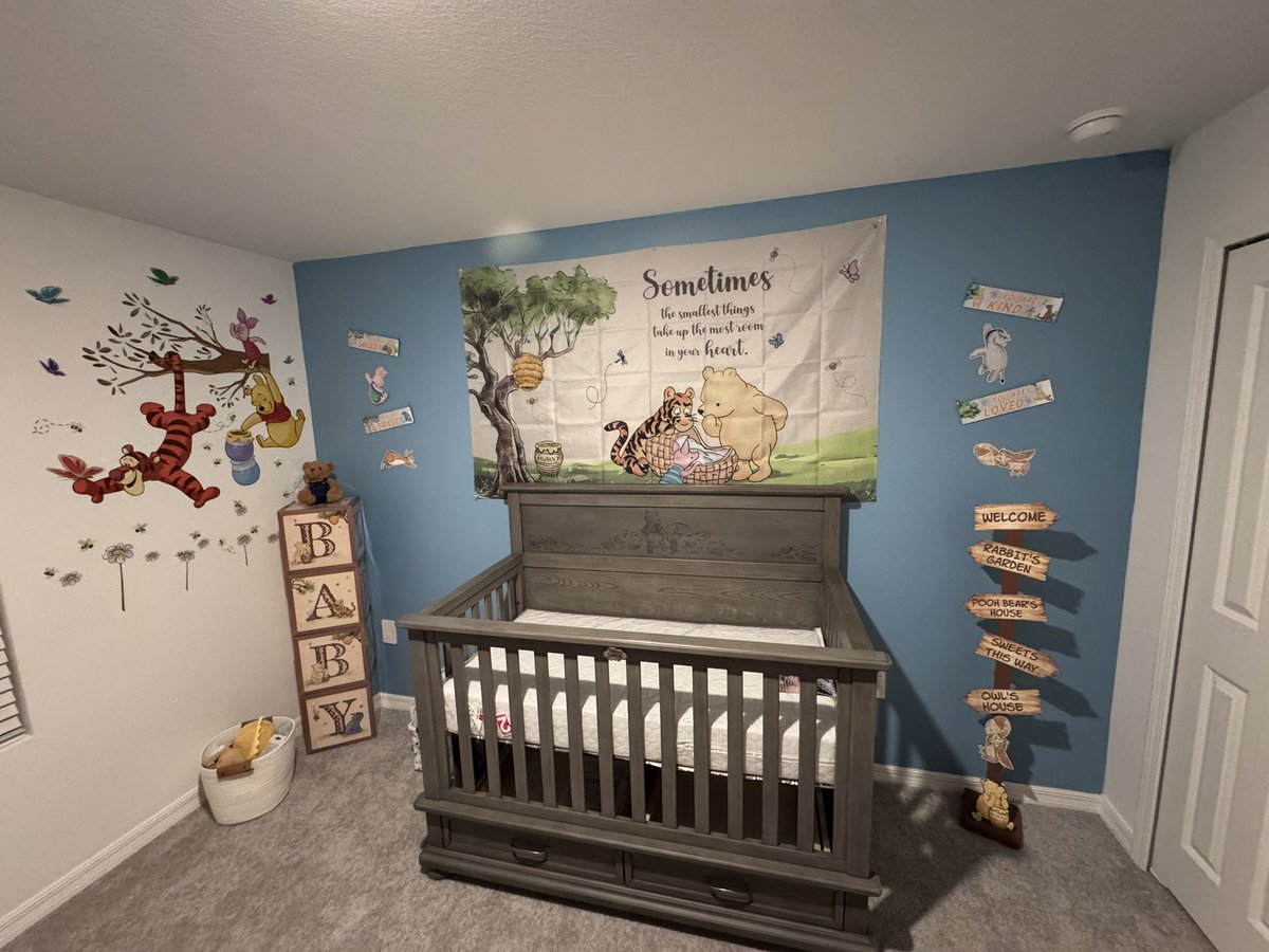 G792Mike's tweet photo. We are Baby Ready! Matteo We can’t wait to meet you!!! 🍼👶🏻❤️ #nurserytheme https://t.co/2jyhR8R6YH
