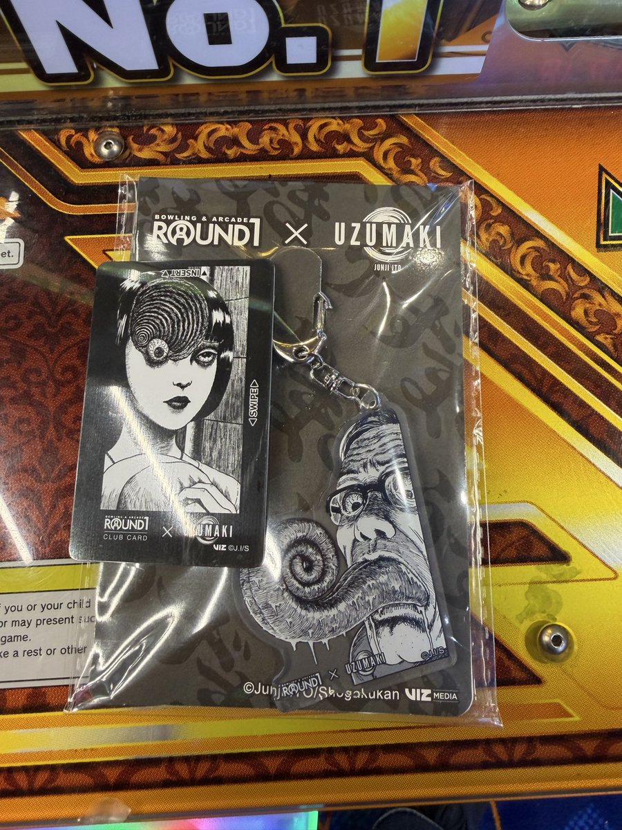 SuperNikoPower's tweet photo. The collab I never knew I needed. #Round1 x #Uzumaki. I love the manga soooo much. https://t.co/csNSolAa68
