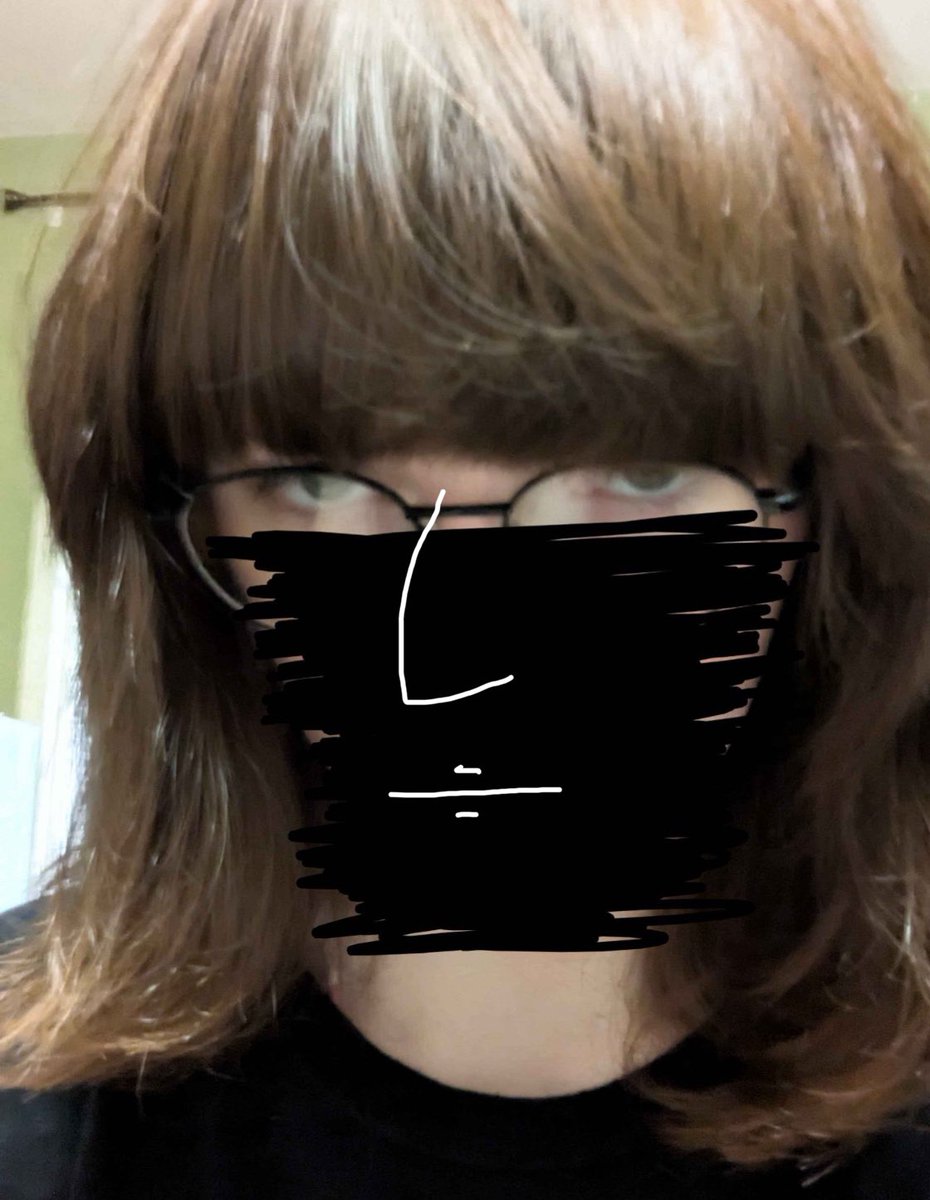 glittbit's tweet photo. @x2ame9k I feel like u look like this without the scribble https://t.co/w6qEKZixpp