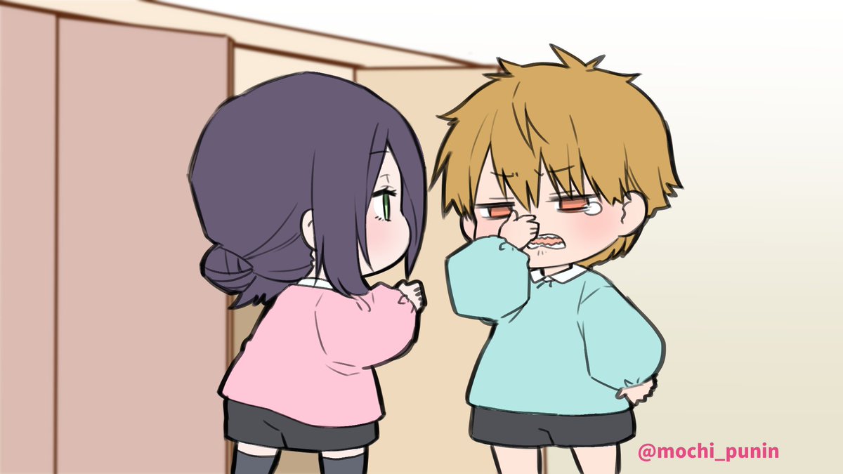 mochi_punin's tweet photo. デンレゼで赤ちゃんハプニングパロディ📛🍼 https://t.co/DpnwK49t4x