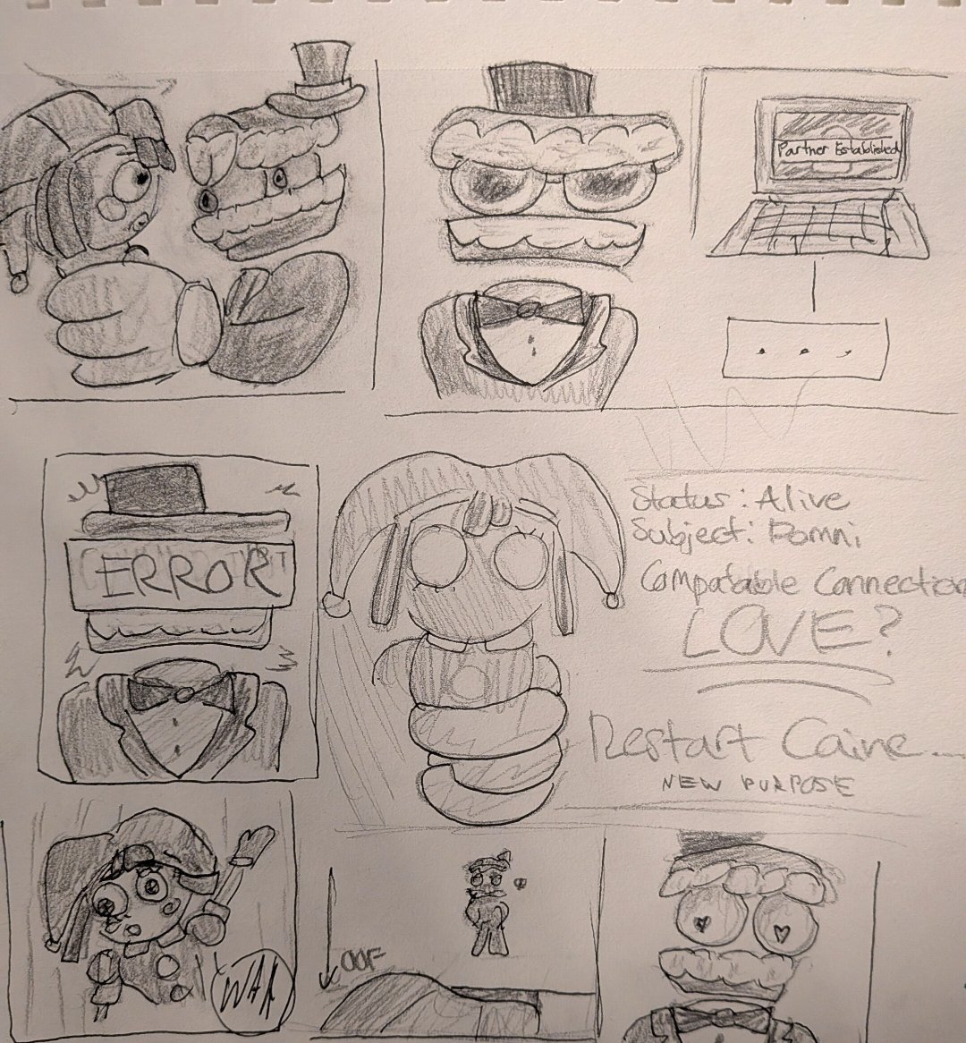 Creativewafflee's tweet photo. Low-key decided to make an au about possessive showtime (MORE INFO ON MY TIKTOK "Creativeflow45" if you want more context to what's actually happening) https://t.co/ram2O4jq8d