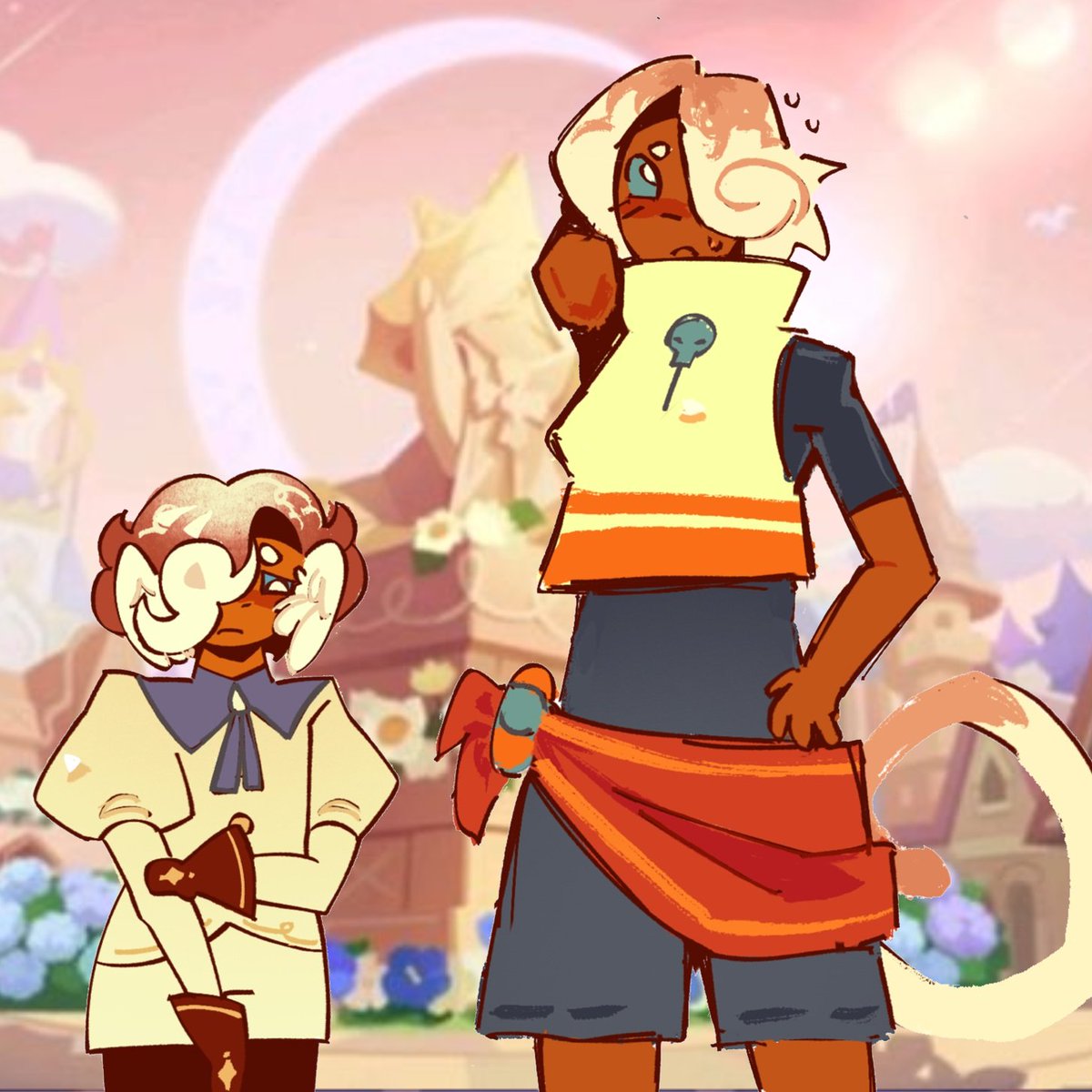 FlamechaserMobi's tweet photo. Drawing of my wizardbrave minis #wizardbrave #cookierun #crk https://t.co/NfJ6ooXYGO
