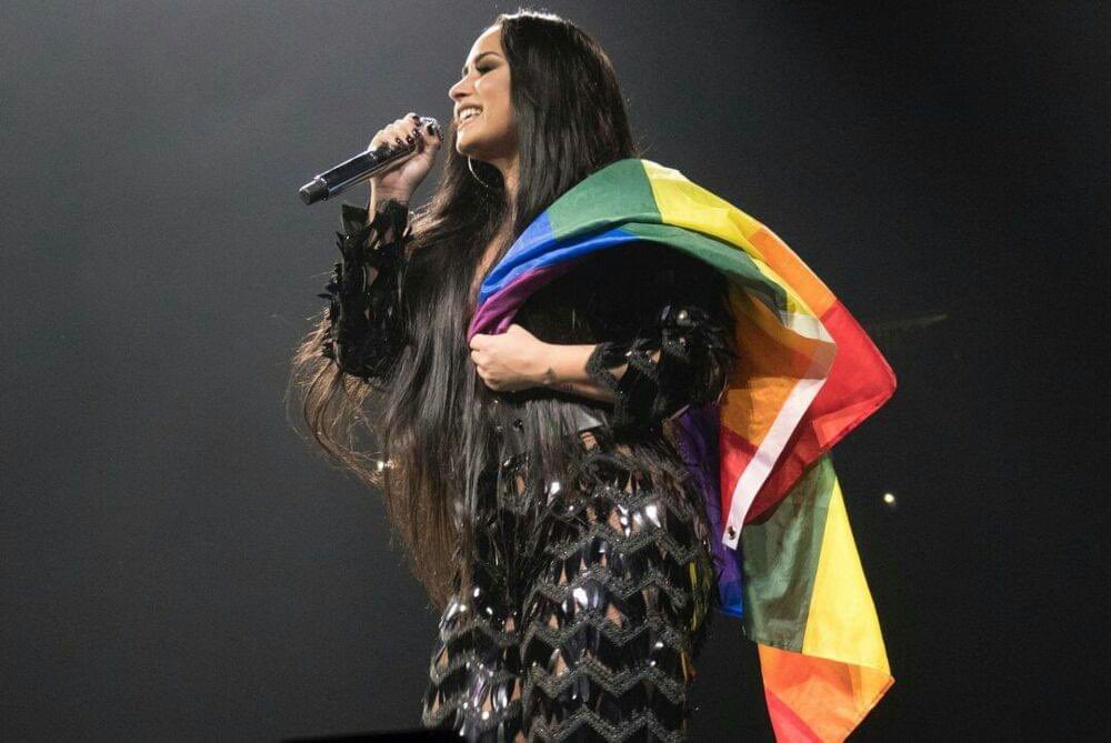 JCMDNews's tweet photo. Happy Pride Month Lovatics! 
❤️🧡💛💚💙💜🩵🤍 https://t.co/3tVpegRxwt