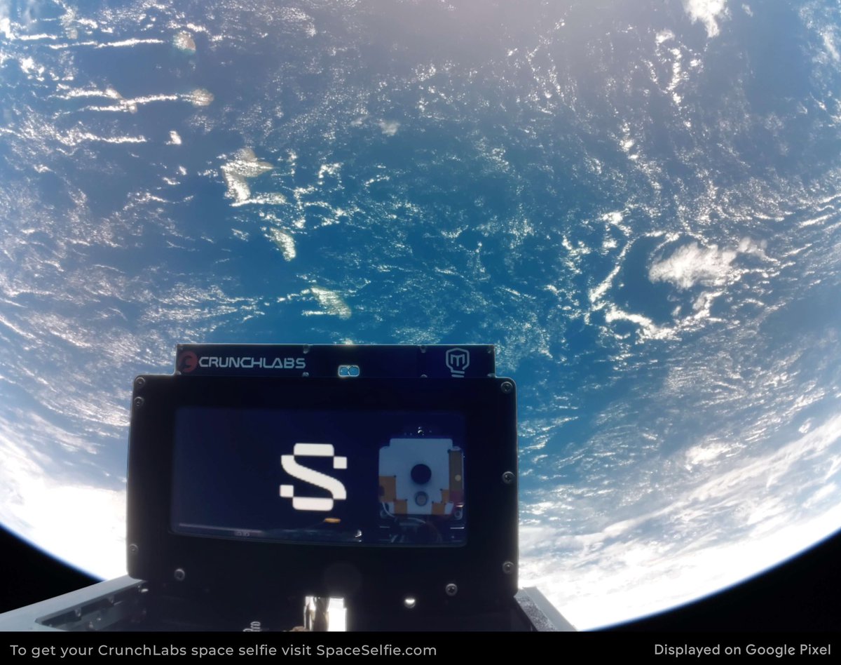 solmeme_sol's tweet photo. We’re on the space! Thanks @crunchlabs https://t.co/RMalOJknlR