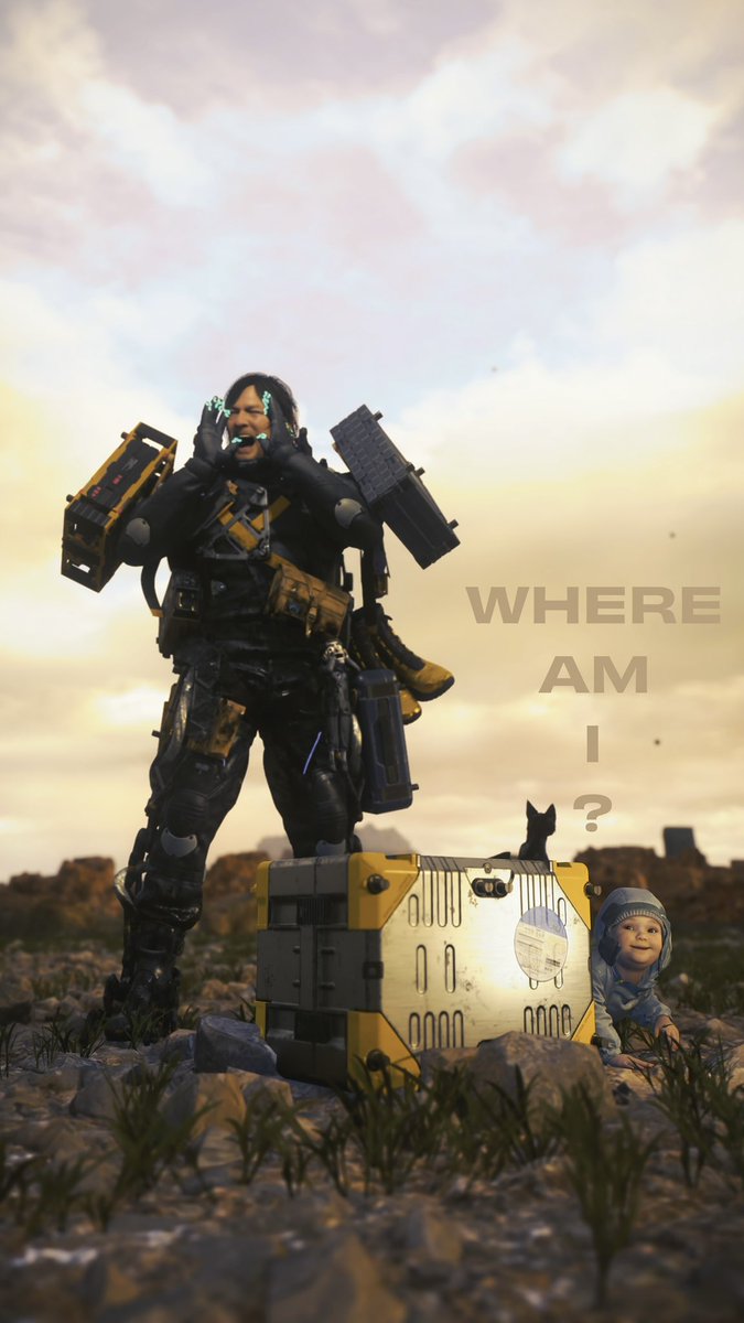 yureeca_ps5's tweet photo. 「もういいかぁぁぁぁい!!!!」

　　　　　and

            「まだだよ♡」

#DeathStranding2 https://t.co/OxSKS1JH7V
