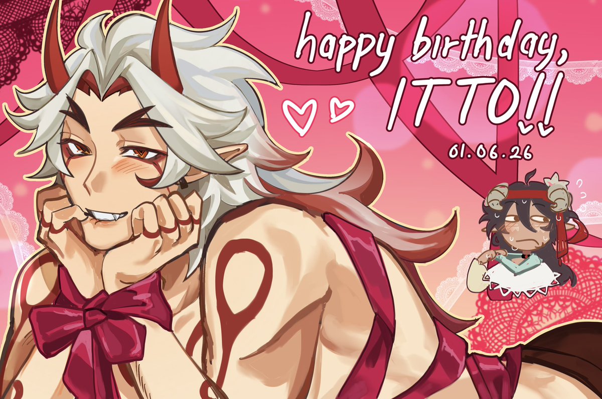 Bon || I LOVE YOU ARATAKI ITTO tweet media