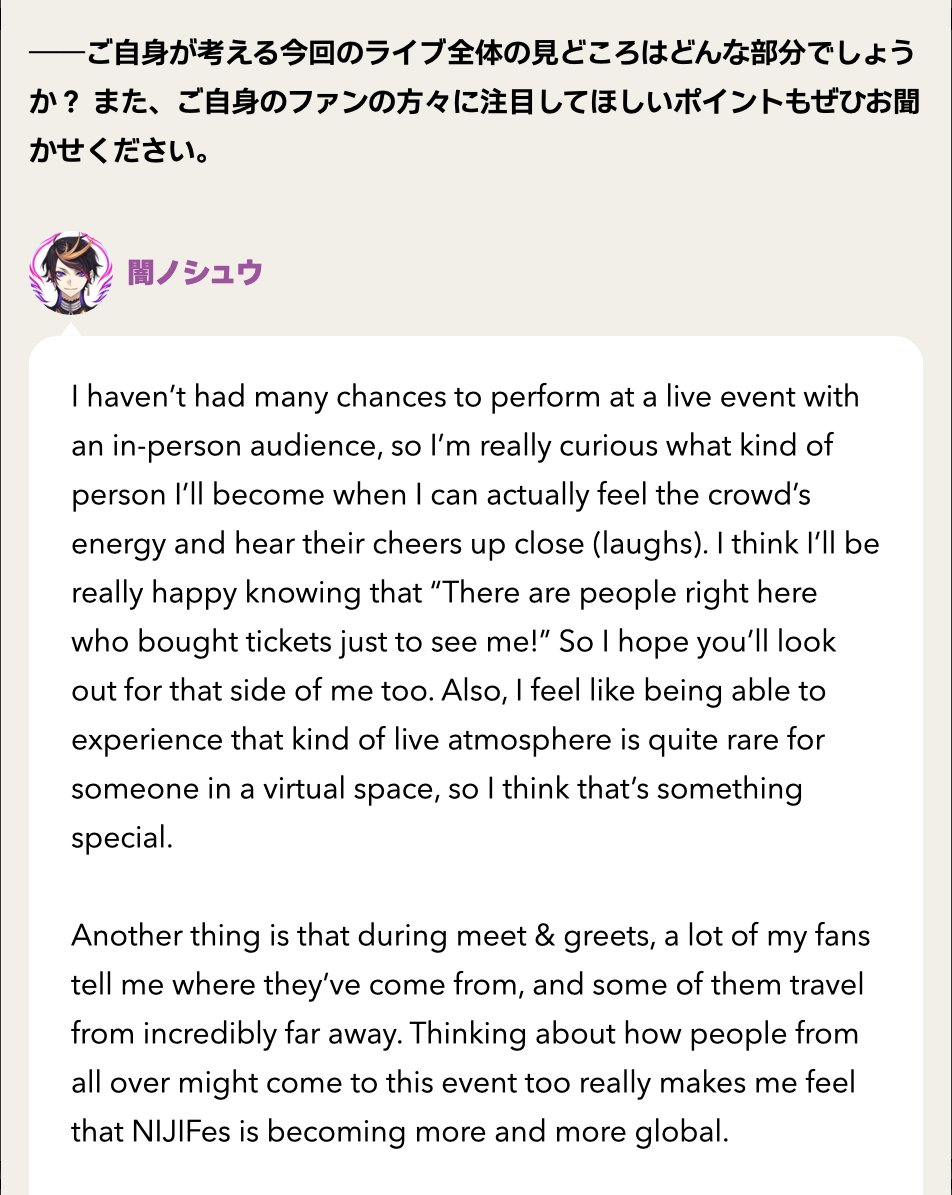 honidewi's tweet photo. "It was finally my turn."

"There are people right here who bought tickets just to see me!"

😭😭😭 https://t.co/8gQxmlfYk5
