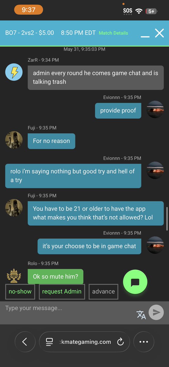 Hehehellnah_'s tweet photo. man really got a admin for how much shi i was talking each round😂😭😭😭😂😂😂 https://t.co/6VMLIIB0Df