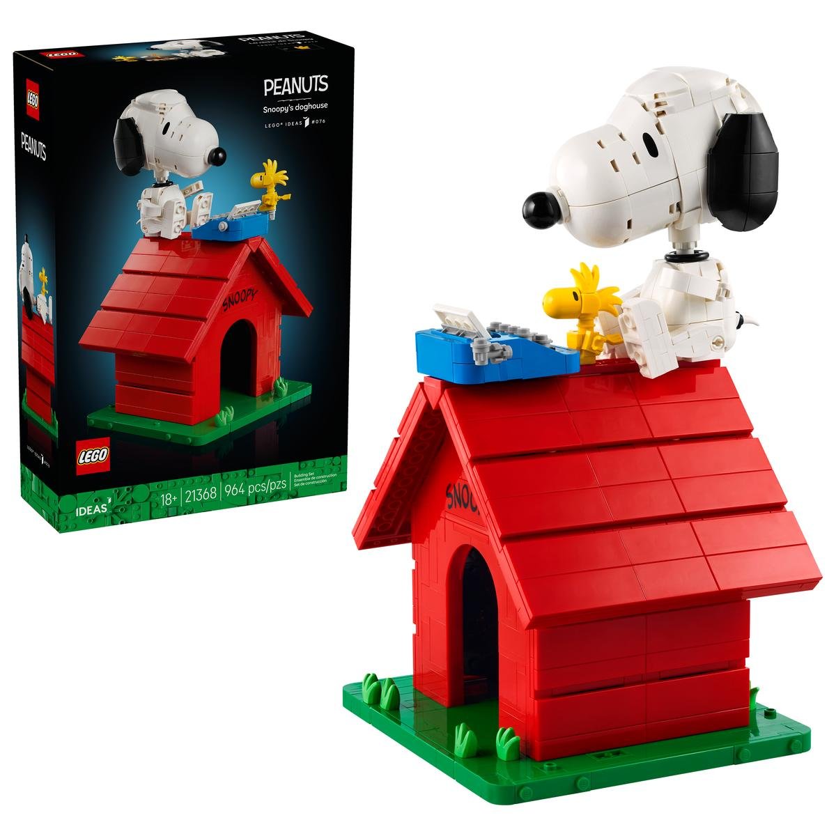 Wario64's tweet photo. LEGO - Peanuts: Snoopy's Doghouse up on LEGO Store ($89.99) https://t.co/26A7TEaAOY #ad https://t.co/jRIosjCWxl