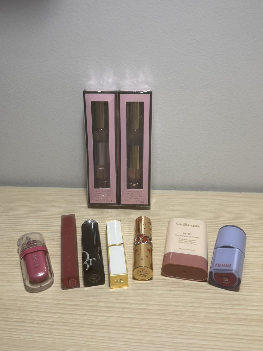 gatewaytimeoutt's tweet photo. ราคาเหมา 1390 บาท (ดูพตได้/พร้อมโอนลดได้)
Victoria bomshell 250฿
dior addic 661 390฿
tomford ultra shine 03 500฿
ysl rouge volipte shine 250฿ limited
getbeaute 100฿
muse  finberry 100฿
#ส่งต่อเครื่องสำอาง #ส่งต่อเครื่องสำอาง #ส่งต่อ #ส่งต่อคสอ #คสอมือสอง #ส่งต่อเครื่องสำอางมือสอง https://t.co/rgl47ukhHa