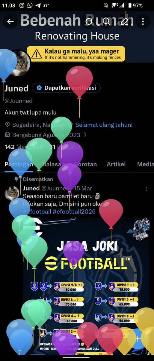 Juunned's tweet photo. Ambil satu satu, saya lanjut turu https://t.co/D3wxBdq2Ar