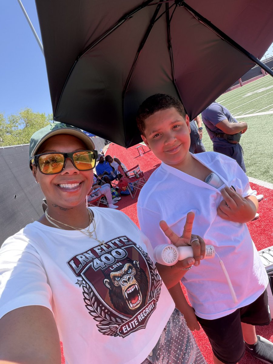 RLectoraLRN's tweet photo. Great turn out. It was hotttttt but those boys came and showed out! Congrats @KeithLectora_JR on a great showcase proud of you. 🙏🏽💯🫶🏽@CoachLanceo https://t.co/ffWFvda3uO