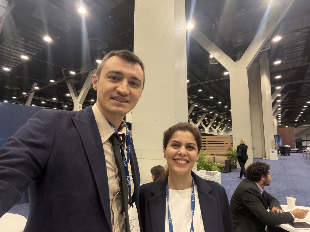 imdat_eroglu's tweet photo. Great meeting @FatemehAlibeiki through the @ASCOTECAG One-on-One Mentorship Program. 
An Internal Medicine resident with a passion for oncology and a bright future ahead.
Keep going, Fatemeh! Thanks to @ASCO for supporting young oncologists. https://t.co/PGAcVaSZr8