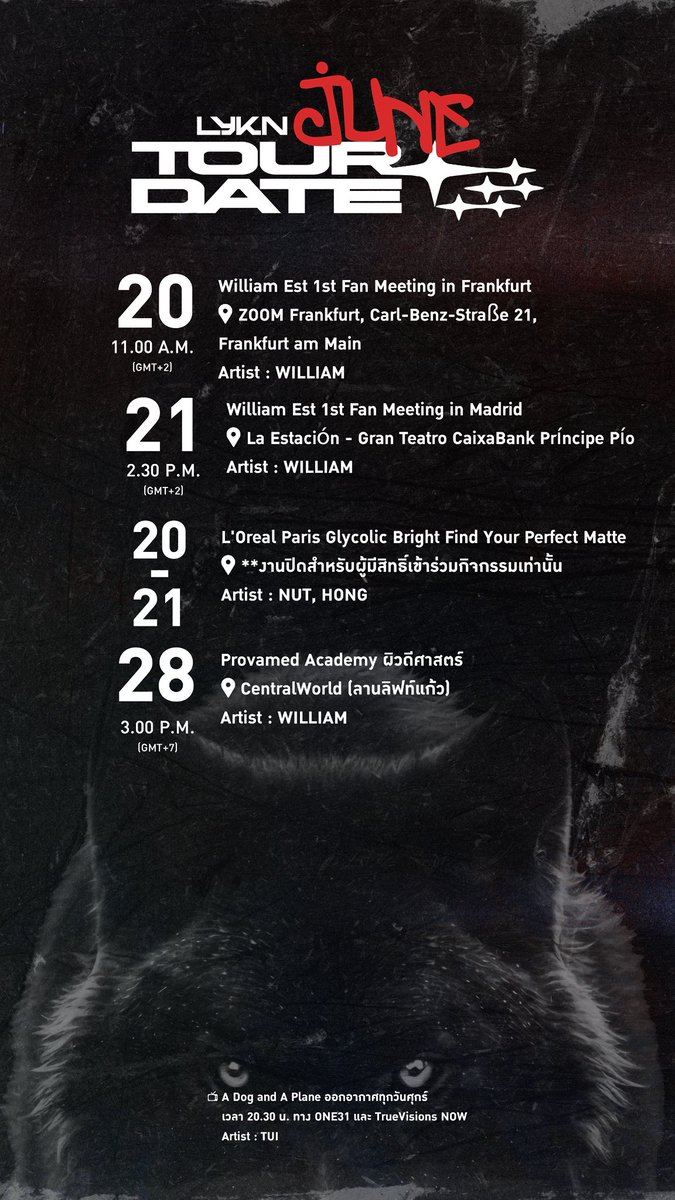 LYKNofficial's tweet photo. LYKN UPDATE 
JUNE 2026 SCHEDULE

หากมีอัปเดตเพิ่มเติม ทางแอดมินจะแจ้งให้ทราบอีกครั้ง
Any further updates, we will inform as soon as possible.

#LYKN
#LYKNSCHEDULE
#RISERMUSIC https://t.co/u2uoqkHH8G