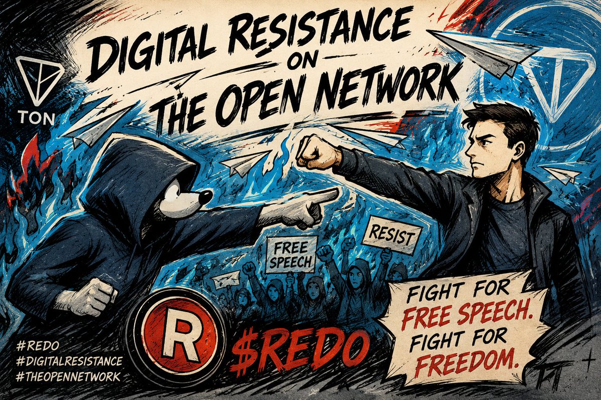 Snak3plissken86's tweet photo. Just onboarded to TON to join the Digital Resistance with @redotoken  

Saw the story of Resistance Dog and @durov fighting for free speech and knew it was time. 

Not missing the third dog narrative. $REDO feels different. Who’s loading up? LFG 🚀 https://t.co/SuREXlOYDz