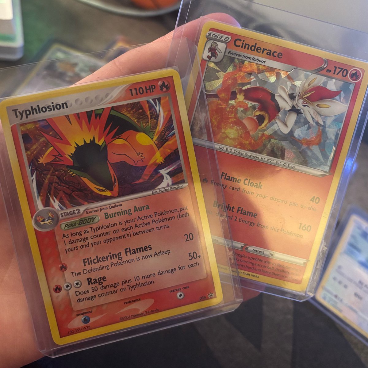 SteelChickenX's tweet photo. Pick ups from this week. Think the Delta Species and Dark Slowbro are my favorites. https://t.co/lkXnkYqbFe