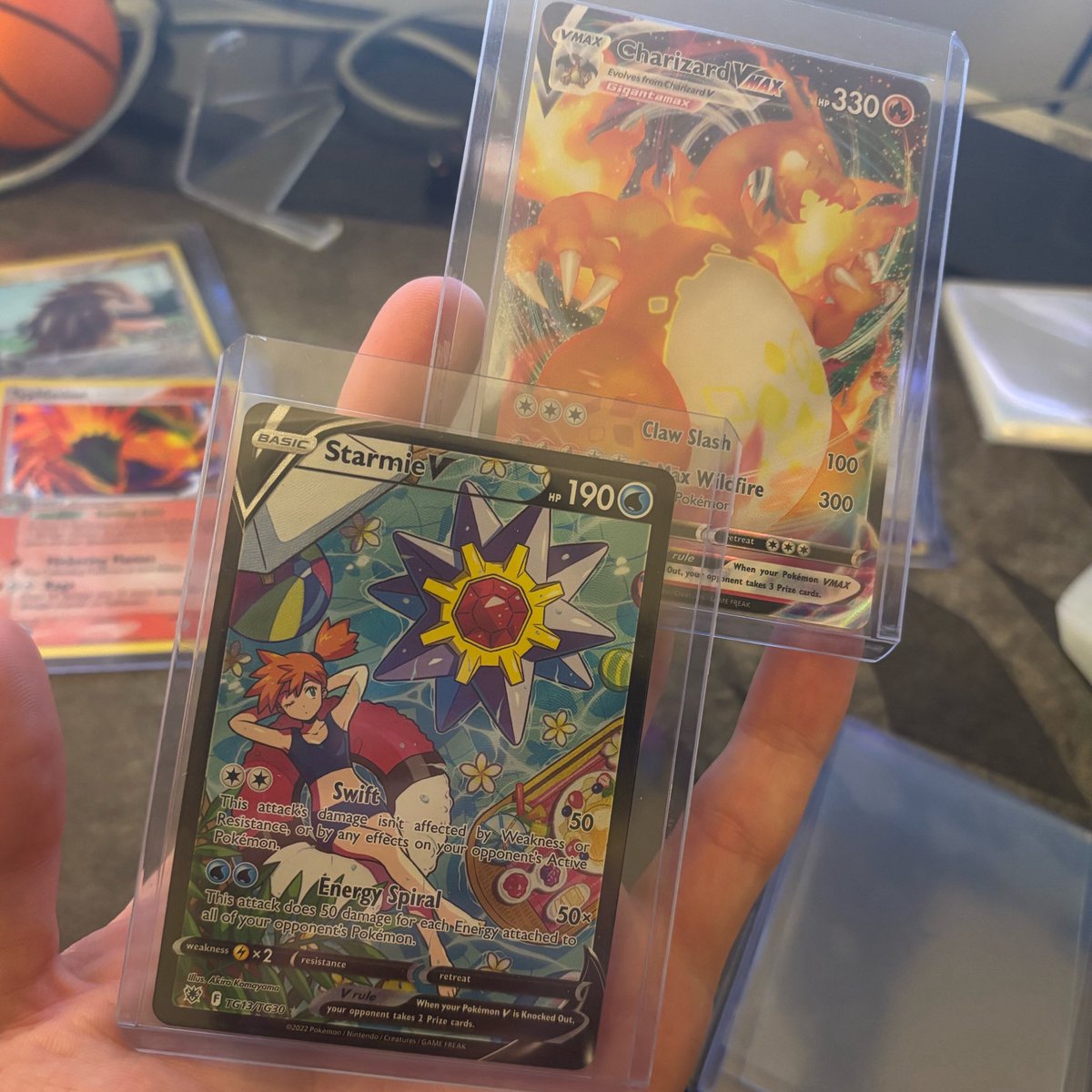 SteelChickenX's tweet photo. Pick ups from this week. Think the Delta Species and Dark Slowbro are my favorites. https://t.co/lkXnkYqbFe