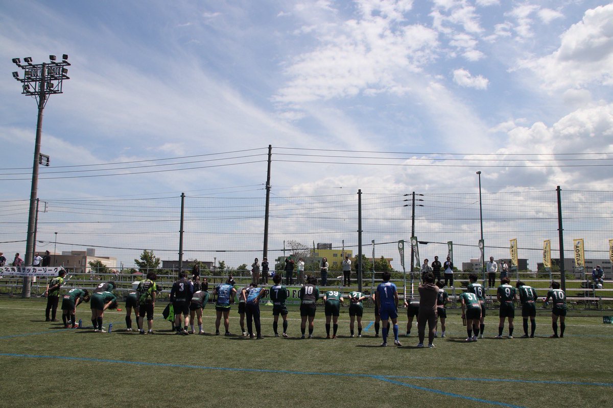 sfc1969's tweet photo. 【試合結果】
🏆：2026年度北海道サッカーリーグ第３節
📅：5/31（日）
⏰：10:00   KICKOFF
📍：SSAP（人工芝）
🆚：sabas

前半：1-0
後半：0-0
結果：1-0

得点者
荒木（戸田）

暑い中、応援ありがとうございました！

#札幌蹴球団  #サッカー  #北海道リーグ　#札幌 https://t.co/dUZAkbDVxv