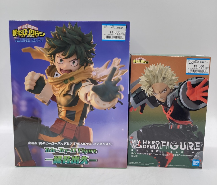 ✨入荷情報✨ 『Trio-Try-iT Figure 緑谷出久』 『ﾌｨｷﾞｭｱ 緑谷出久・爆