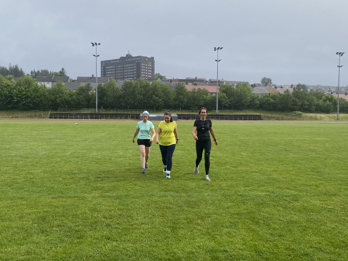 inverclyde_ac's tweet photo. #Scottish Running Week. Ladies Fit2Run Monday group smiling through their ZZ Parlauf Challenge. #StrongandDetermined https://t.co/aiWDATxu4Q