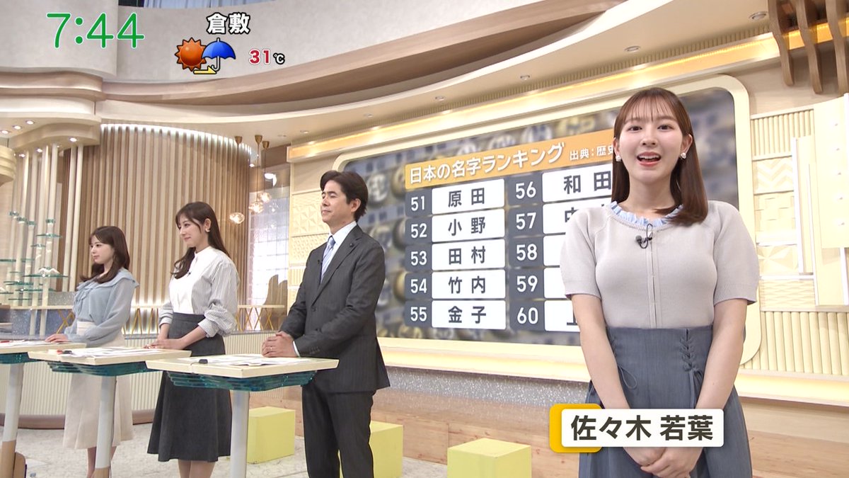 Alex_cube's tweet photo. テレ朝は清楚な私のおっぱいも見てね❤️
#テレビ朝日❤️
#テレビ朝日 #テレビ朝日アナウンサー #佐々木若葉 https://t.co/BiPcIZAZ7Y