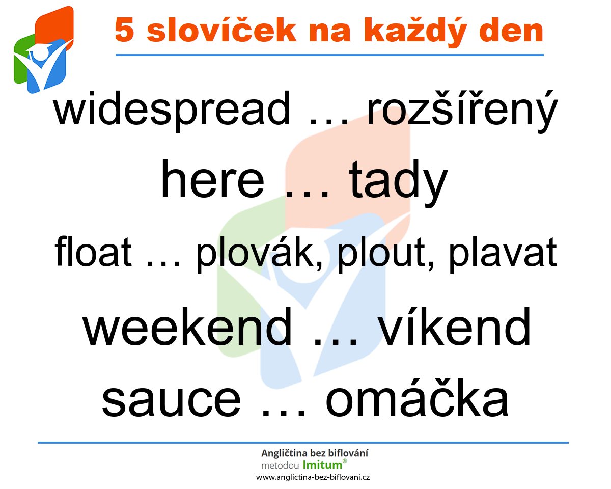 AnglictinaBezB's tweet photo. 🇬🇧 Dnešní dávka: 5 slovíček

Znáte je všechna, nebo je pro vás některé novinkou? 🤔 Neučíme se nazpaměť, učíme se chápat. Pokud chcete, aby vám angličtina naskakovala v hlavě sama, zkuste to jinak.

🚀 Vyzkoušejte si lekci zdarma (bez závazků) tady: 👉 https://t.co/hV8WpGqZ6o https://t.co/uEPxcWQlHe