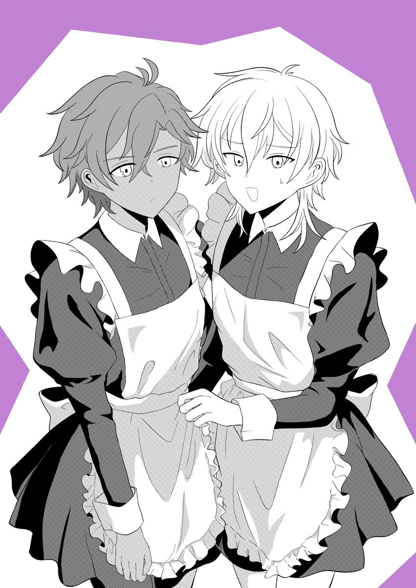yonayona654's tweet photo. 「……今回だけだよ？」
※女装🦊🐻 https://t.co/HGsQUYQY5D