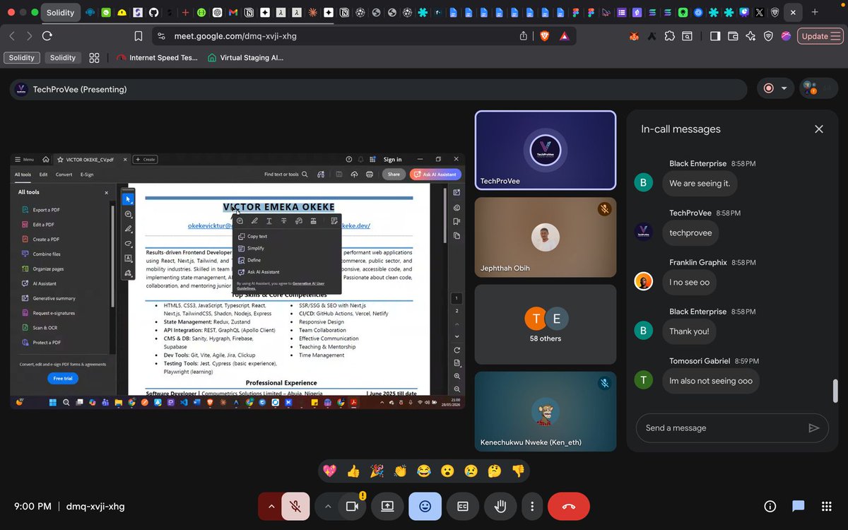 icodejsx's tweet photo. 🚀 From Conversation to Action

One of the key challenges identified during our first @Logos_network Circle Awka was the gap between talent and opportunity. Many skilled individuals struggle to access opportunities because they are not properly positioned for the job market.

Last weekend, we took a step towards solving that problem by hosting a Practical CV & Job Application Training Session, with over 70 participants joining us to learn about:

✅ ATS-friendly CV writing
✅ Tailoring CVs for roles 
✅ Effective job application strategies 
✅ Positioning for global opportunities

This was our first winnable solution in action moving beyond discussions and creating real impact in our community.

A huge thank you to everyone who attended and contributed to making the session a success. More solutions. More impact. 💚

#LogosCircle #AnambraWeb3 #AnambraTechies