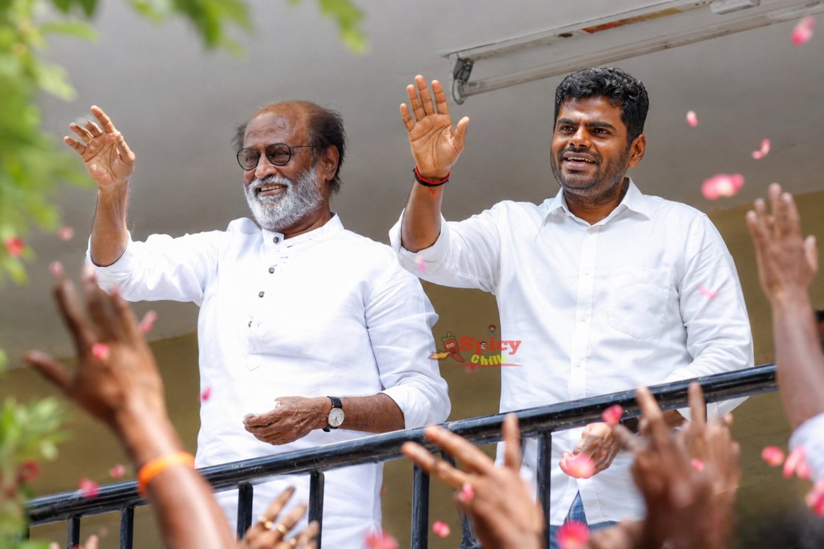 SpicyChilli4U's tweet photo. Vijay is the CM Now &amp; he is going to speak in Tiruchi today. But none of the media outlets have given it major coverage. Instead, the news about #Annamalai &amp; #Rajinikanth starting a new party is what is being echoed all across TN!

THIS IS CALLED CHARISMATIC LEADERS 🔥🔥 https://t.co/syTBjXx5EV